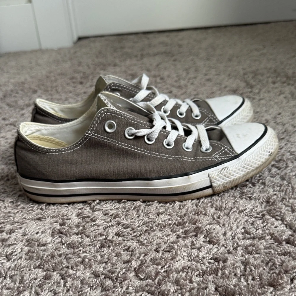 Converse All Star Women's Gray Sneakers - Picture 6 of 6